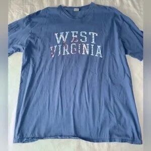 West Virginia Women's Blue Tee